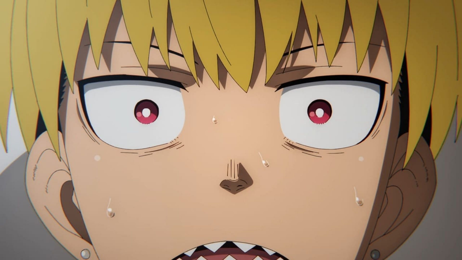 Shinra wakes up after three months (Image via David Production)